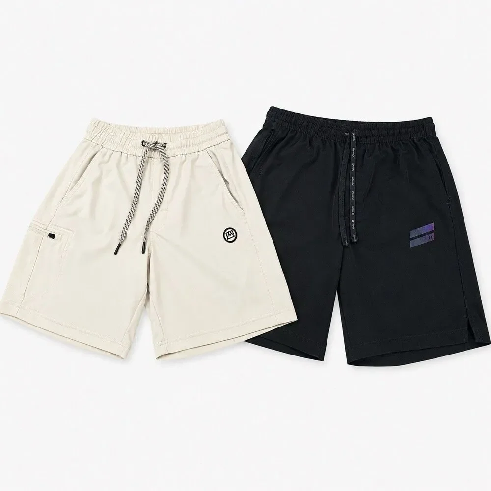 Hurley Avalanche Bundle Of 2 Athletic Shorts Drawstring Pockets Sz S Running Gym